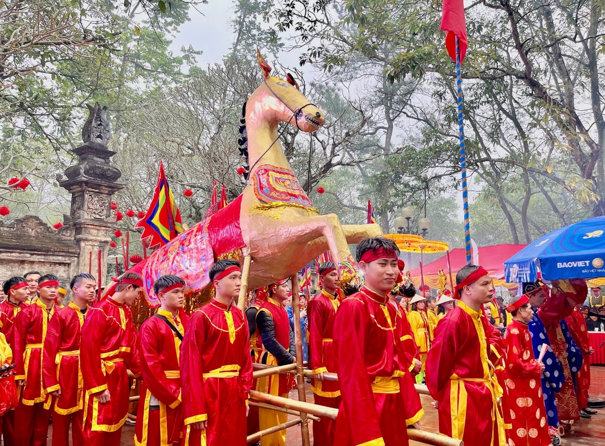 Lễ hội Gióng đền Sóc 2026.